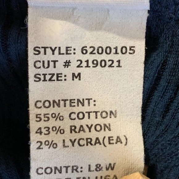 Cut Loose‎ Women's Long Sleeve Cotton Pocket Pullover Stretch Dress Size M - Picture 11 of 15